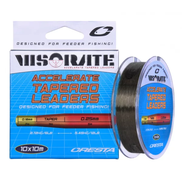 Cresta Visorate Acc Tapered Leader 0,18-0,25 Schnur