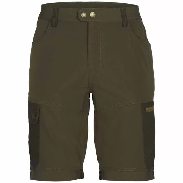 Pinewood Finnveden Trail Hybrid Braun-Dunkeloliv Kurze Hose C50 #265