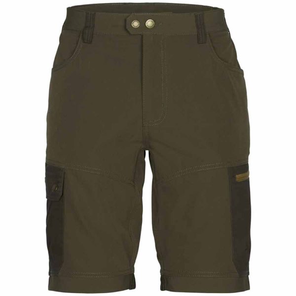 Pinewood Finnveden Trail Hybrid Braun-Dunkeloliv Kurze Hose C54 #265
