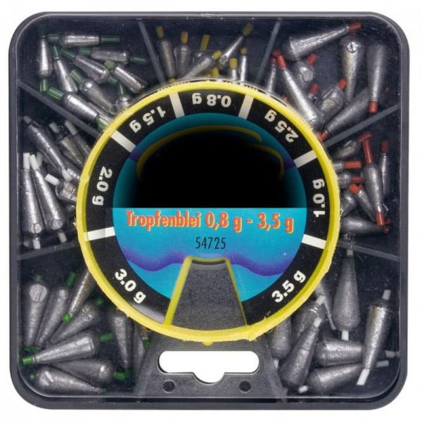 CHAMPION TROPFENBLEI-SET II 1,0-5,0GR.62DB - Bleiset - Tropfenblei