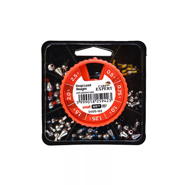 Carp Expert Small 0,5-2,5gr Bleieinsatz-Set 115gr