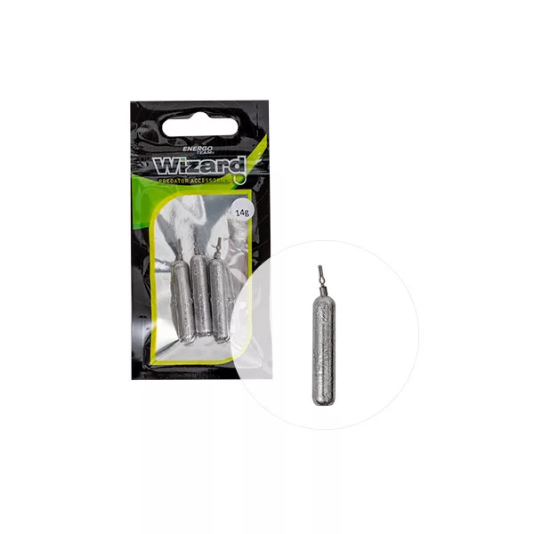 Wizard MXT DROPSHOT STICK BLEI 20G 2STK Dropshot Blei