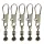 NEVIS SIC-Einlage Gleitkarabiner M 10 Stück/Packung Wirbel