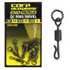 Carp Academy Schnellverschluss mit Ring 11er S 10 Stk.