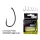 Carp Academy Teflon Hook XS-4 Schwarz 2 10Stk/Packung Öhrhaken Widerhaken Boiliehaken