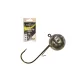 Wizard Ball Jig Head 4/0 25gr Jigkopf mit Haken 2 Stk.