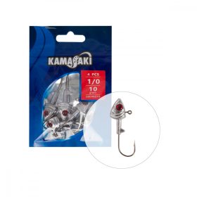 Kamasaki River Predator Jig Kopf 10G 1/0 4Stk/Packung
