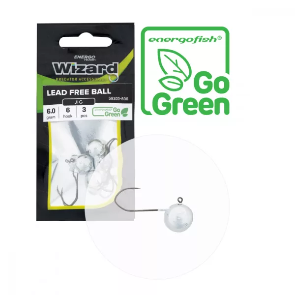 Wizard Twisterkopf Go Green 1/0 3G 3Stk/Pck