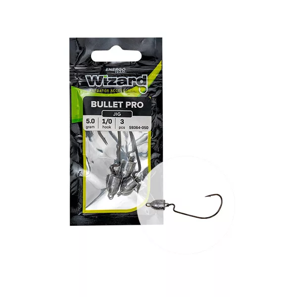 Wizard BULLET PRO JIG KOPF 7G 2/0 3STK/BEUTEL Cheburashka