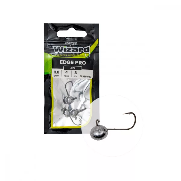 Wizard Edge Pro Jig Kopf 2,5G 6 3Stk/Beutel