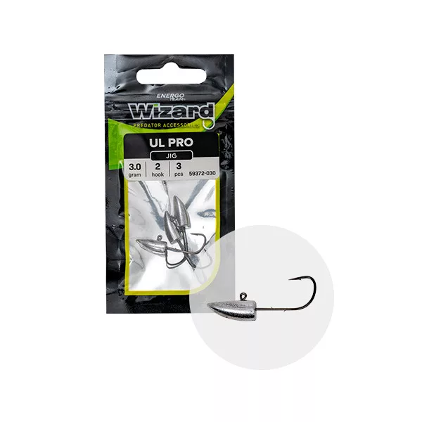 Wizard UL PRO JIGKOPF 2G 2 3 Stk./Beutel Cheburashka