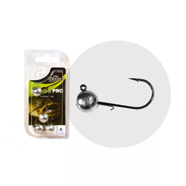 Wizard Silurus Pro 3/0 16gr Jigkopf 4 Stück