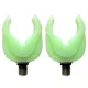 CARP ACADEMY Gummierter Rutenhalterkopf Fluo groß 2 Stk./Packung Rutenhalterkopf