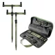 CARP ACADEMY Rutenhalter-Set Black Carp 2-teilig 40-60cm/25cm Erdspieß-Set