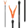 Carp Academy Teleskopischer Erdspieß mit Rutenhalterkopf 50-80cm