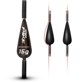 10G Quantum Mr. Pike Bleifreies Laufgewicht Schwarz 3Stück