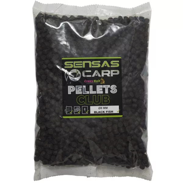 Sensas Black Fish Club Pellets 8mm Futterpellets 10kg
