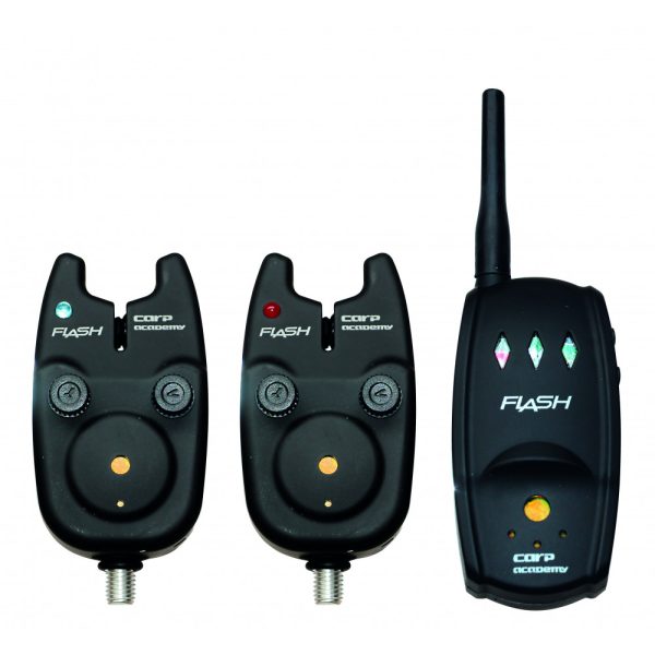 Carp Academy Flash elektronischer Bissanzeiger 2+1 Set