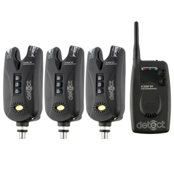 Carp Academy Detect elektrischer Bissanzeiger 3+1 Set