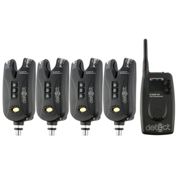 Carp Academy Detect elektronischer Bissanzeiger 4+1 Set