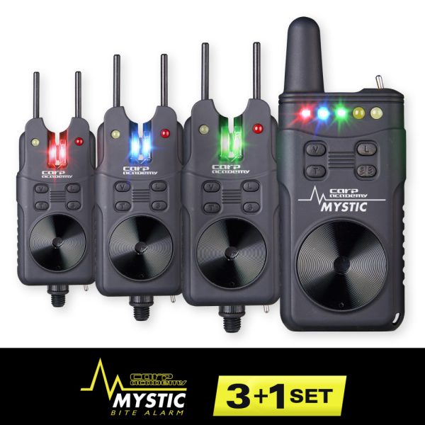 Carp Academy Mystic elektronischer Bissanzeiger 3+1 Set