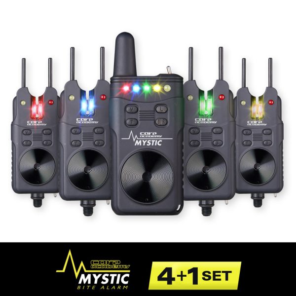Carp Academy Mystic elektronischer Bissanzeiger 4+1 Set
