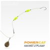 Nevis Powercat Micro U-Float 1,5gr Schwarz Raubfisch-Schwimmer 2 Stk.