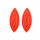 Nevis Powercat Micro U-Float 3gr Orange Raubfisch-Mittelwasser-Schwimmer 2 Stk.