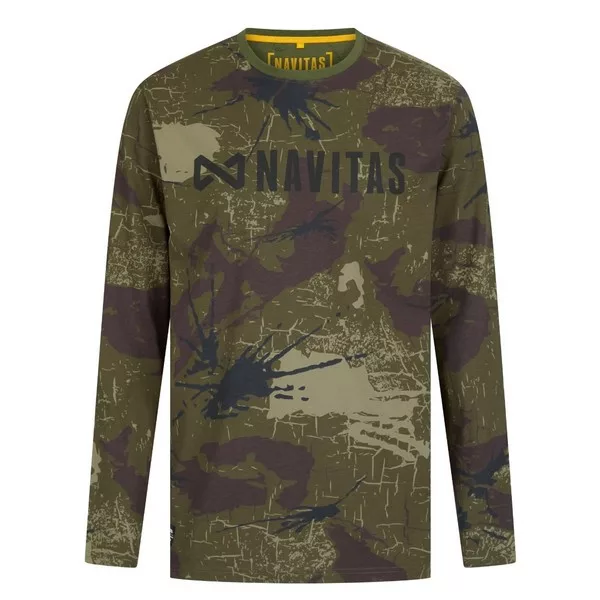 Navitas Identity Camo Long Sleeve Tee S T-Shirt