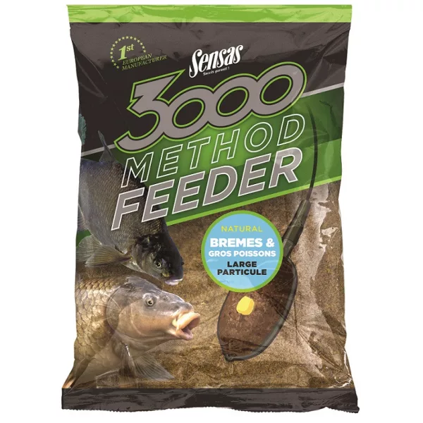 Sensas 3000 Method Bream - Big Fish Lockfutter 1kg