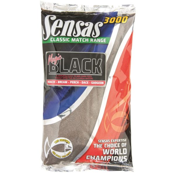 Sensas 3000 Magic Schwarz Grundfutter 1kg