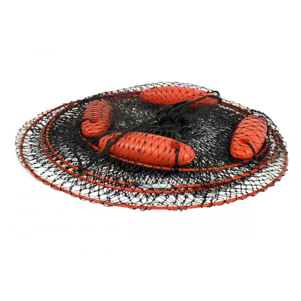 Kamasaki Rapid Black Fischhaltekescher mit Schwimmer 40X40cm