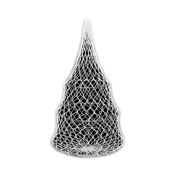 Karpfen-Tiszai-Fischhälter 4 Ringe. Weiß