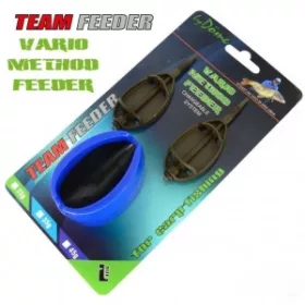   Team Feeder By Döme Vario Method Feeder 2+1 Set 35g Method Feederkorb