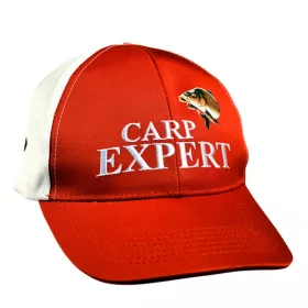 Carp Expert Rot-Weiße Baseballkappe
