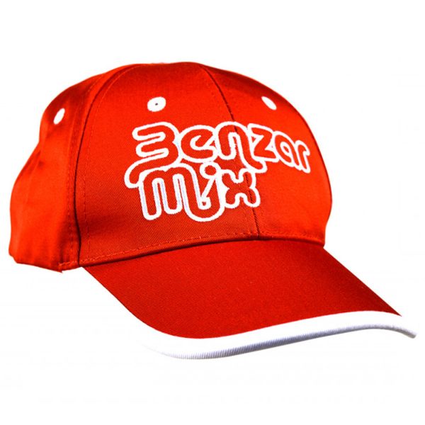 Benzár Mix Rote Baseballkappe