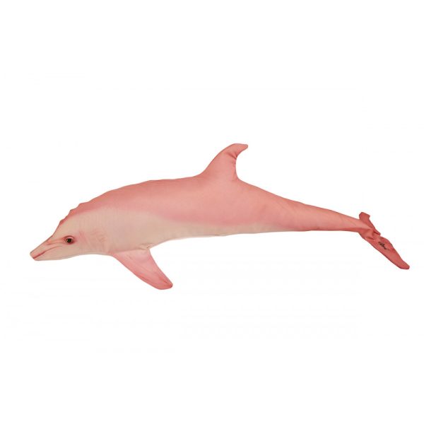 EnergoTeam Fischkissen Delfin Baby Pink 55cm