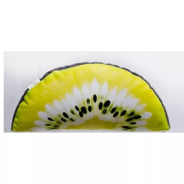 EnergoTeam Kiwi Fruit Cushion Quarter 37x17cm Kissen