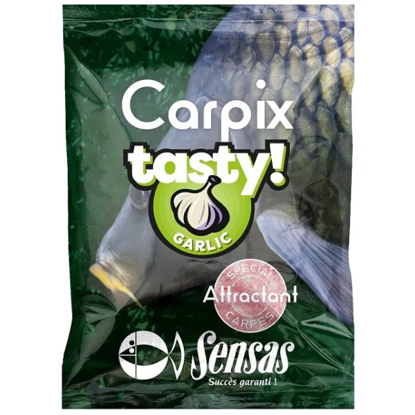 Sensas Carpix Tasty Knoblauch Pulverattraktor 300gr