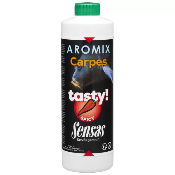 Sensas Aromix Carp Tasty Spicy Flüssigattraktor 500ml