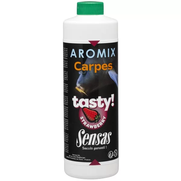 Sensas Aromix Carp Tasty Strawberry Flüssiger Attraktor 500ml
