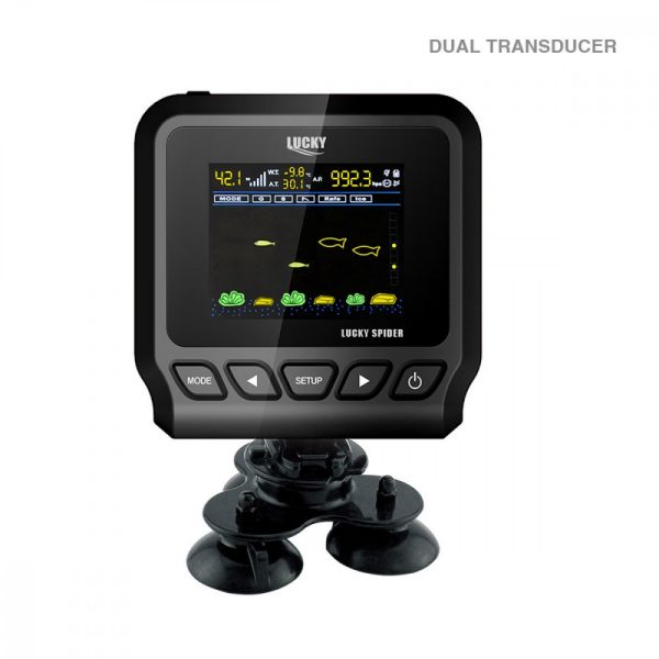 Lucky Fischfinder Spider (Für Kajak / Boot)