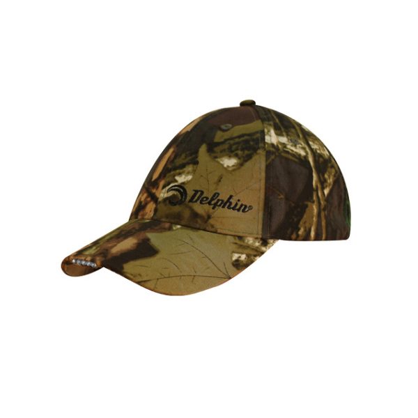 Delphin - LED Camouflage - Baseballkappe - Frühlingsbekleidung, Sommerbekleidung - Kappen
