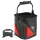 Cxp Eimer Schwarz+Rot 22x22cm