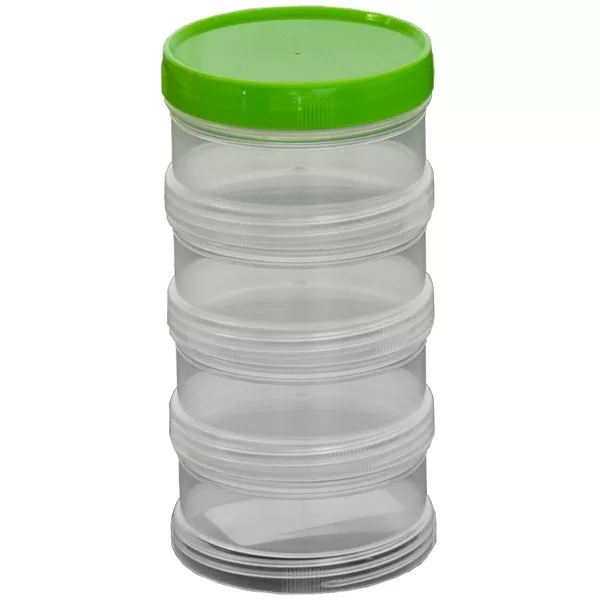 SCHRAUBBARE KUNSTSTOFFBOX 4-TEILIG - Zubehörbox