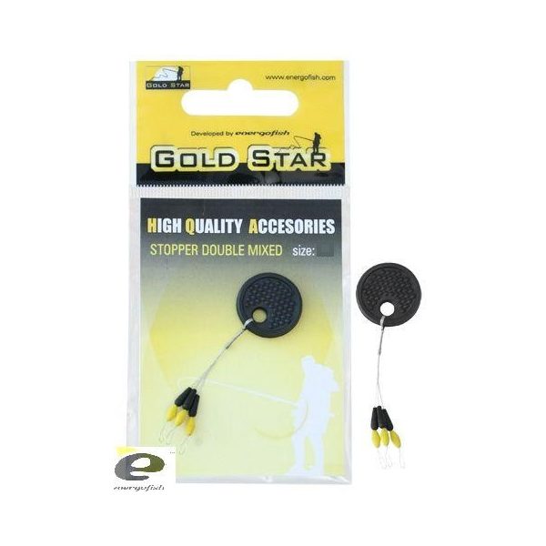 Stopper Kamasaki Doppelt Schwarz/Gelb L