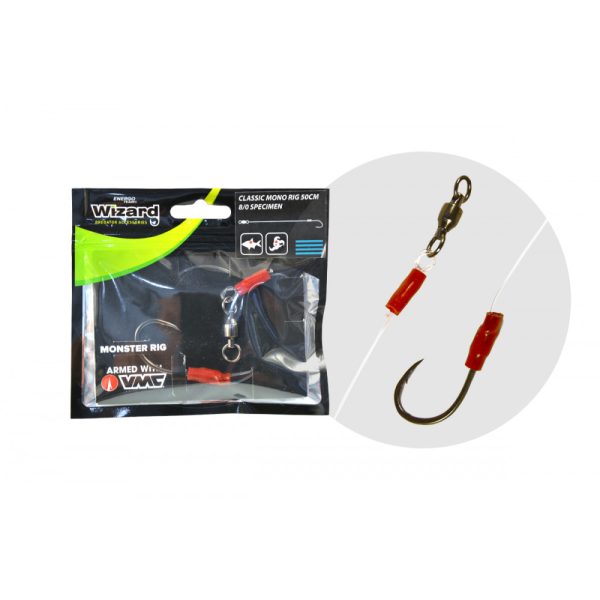 Wizard Monster Classic Mono Rig 8/0 Specimen 50cm Welsvorfach