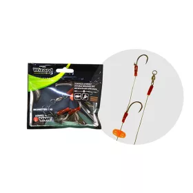   Wizard Monster Surface Livebait Double Braided Rig 7/0+9/0 Round Wallervorfach