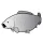 Delphin Selbstklebender Karpfen SILVER
