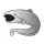 Delphin Selbstklebend Wels SILVER